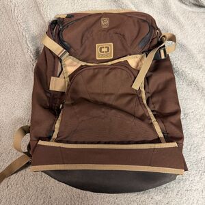 Ogio Backpack Brown Travel Carry On Work School Book Bag